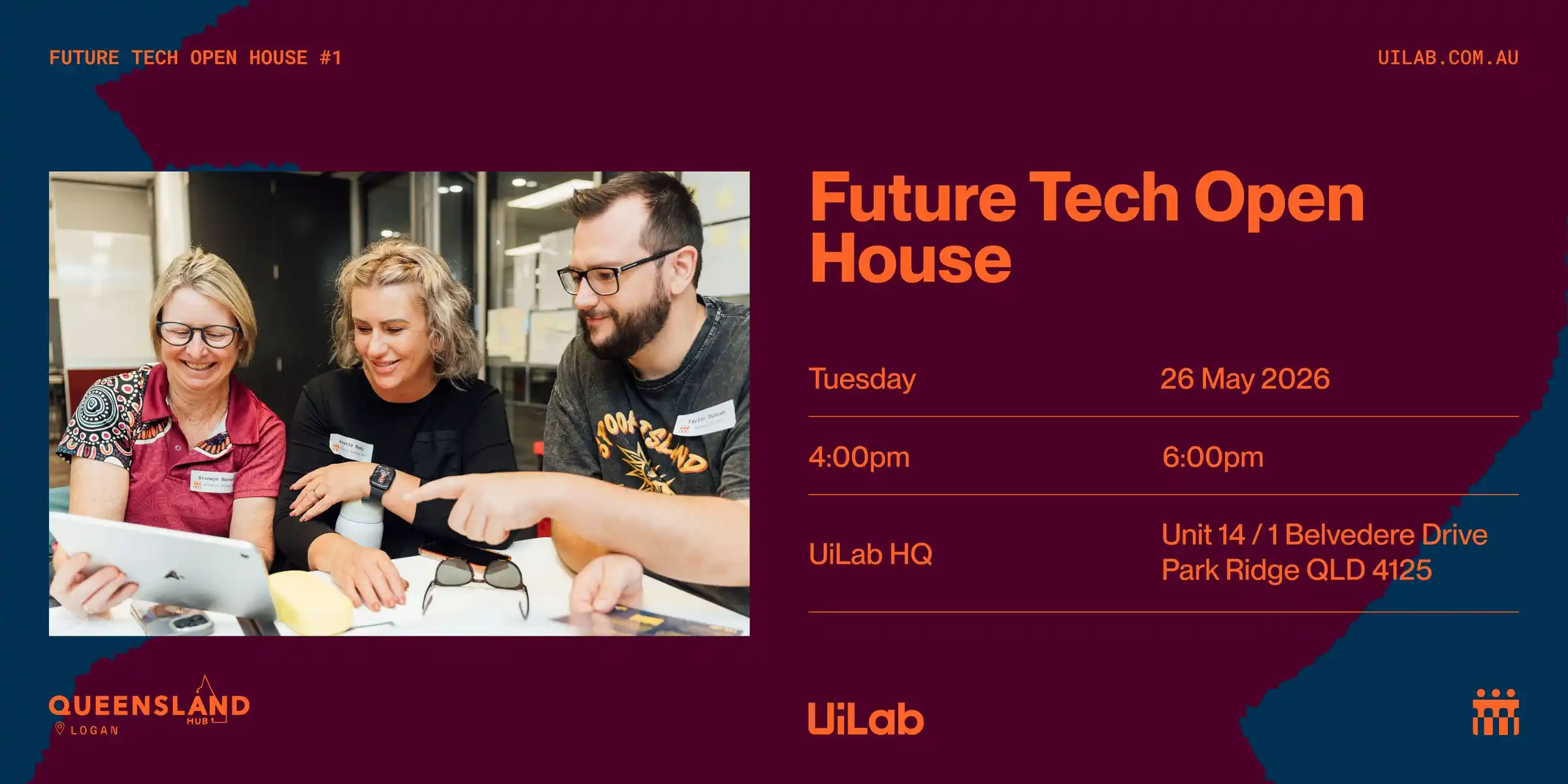 QLD AI Hub Logan + UiLab - Future Tech Open House