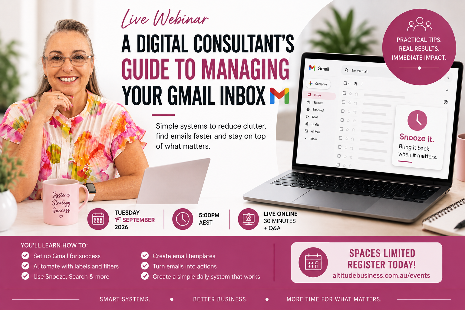 Webinar: A Digital Consultants Guide to Managing your Gmail