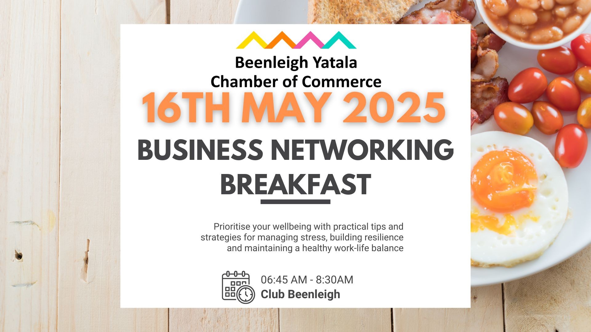 May Breakfast Networking