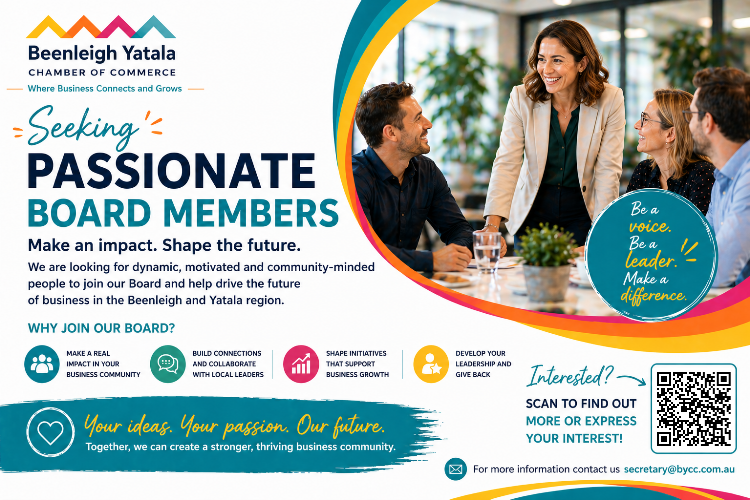 Seeking Passionate Board Members