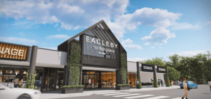 Developers unveil $10 million revamp of Eagleby plaza