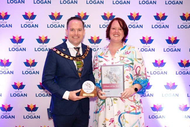 Cass Gell recognised as Logan Citizen of the Year