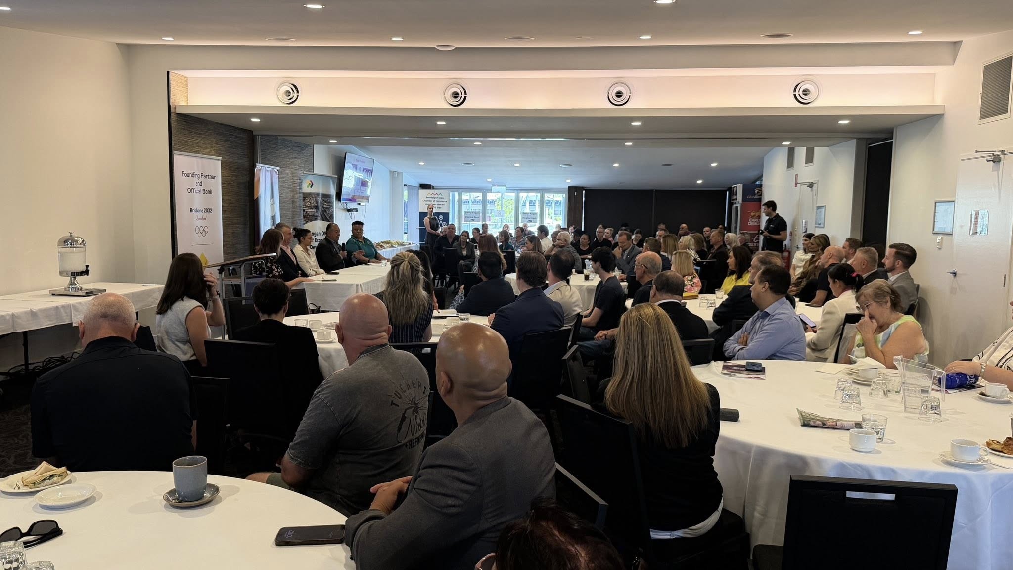 Beenleigh Businesses Lean into the Future at Brisbane 2032 Morning Tea
