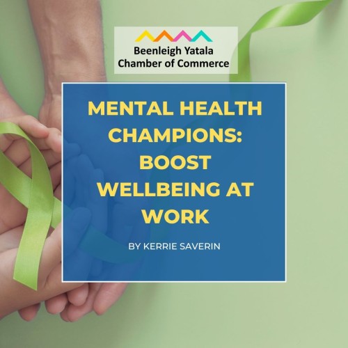 Mental Health Champions: Boost Wellbeing at Work