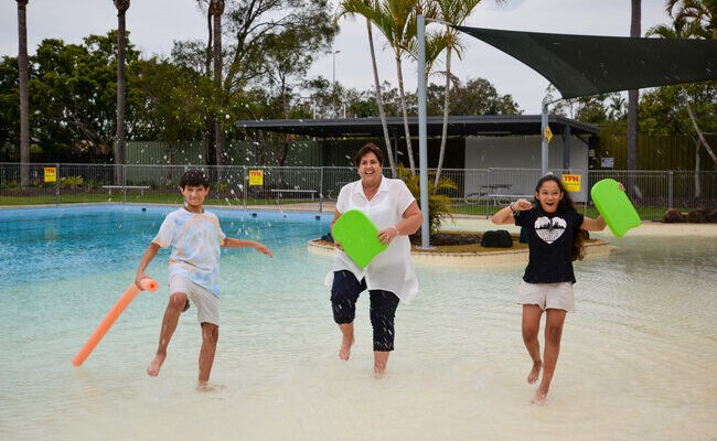 Eagleby Aquatic comeback makes holiday waves