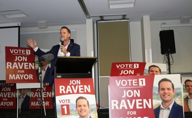 New mayor Jon Raven wants community leaders on-side
