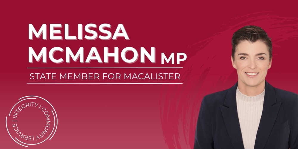 Update Melissa McMahon MP