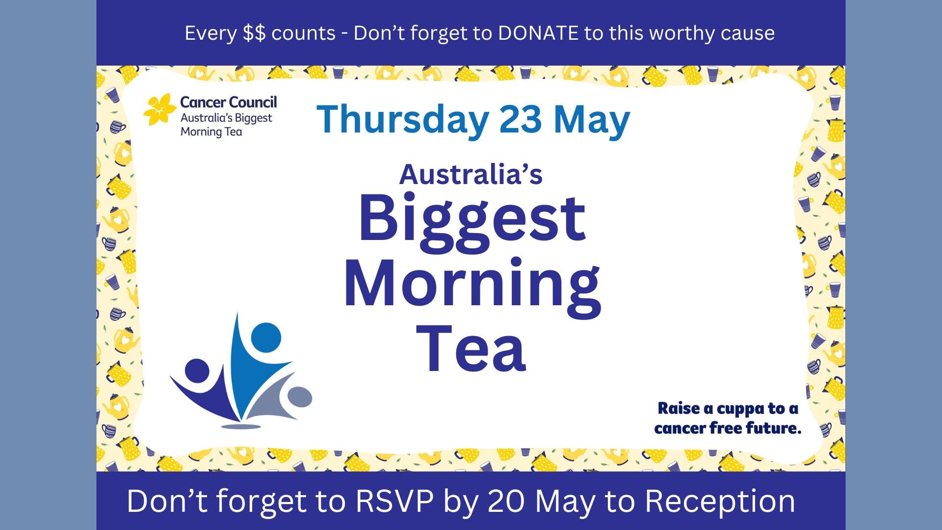 Raise a Cuppa to a Cancer Free Future